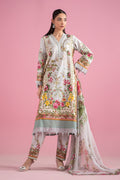 MARIA B PRINT EMBROIDERED LAWN 3pc SL-2605B