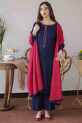 ASLING DHANAK EMBROIDERD UNSTICH 3pc (WA-389)
