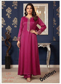 INDIAN LUREX CHAMKI VALVET 2PC(PINK)