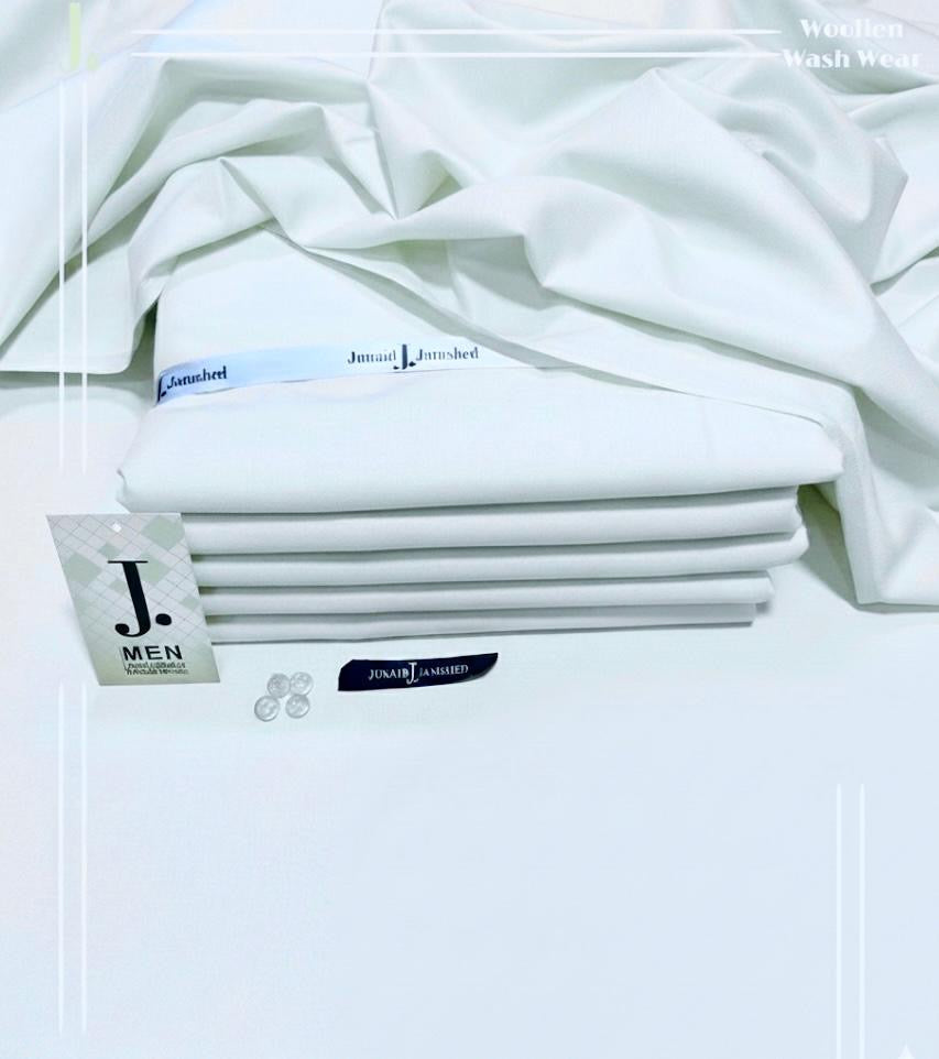 J. PREMIUM MEN’S’ WOOLAN WASH&WEAR (WHITE)