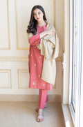 ASLING DHANAK EMBROIDERD UNSTICH 3pc (WA-655)