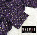 FANCY DESIGN VALVET 2PC (PURPAL)