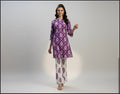 SHANAYA KHADDAR 2PC CORD-SET (PURPAL)