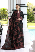 BAREEZE LAWN EMBROIDERD UNSTICH 3pc (WA-866)